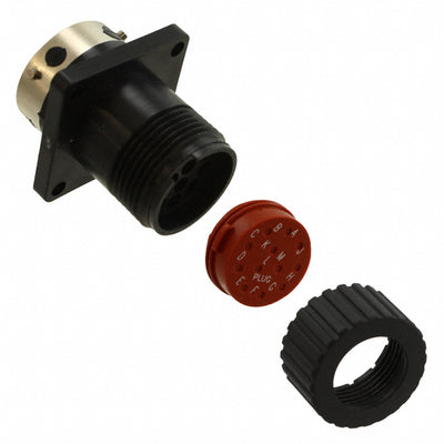 TN0S14-0012S1L by ITT Cannon, LLC - CONNECTOR RECPT HSG FMALE 12POS PNL MT