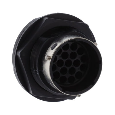 192900-0353 by ITT Cannon, LLC - CONNECTOR RECPT HSNG MALE 19POS PNL MT