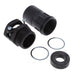 192900-0498 by ITT Cannon, LLC - CONNECTOR BACKSHELL W/CLMP SZ24 BLACK