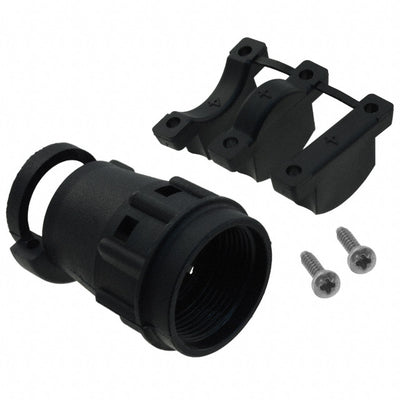 TR14ASR1N by ITT Cannon, LLC - CONNECTOR BACKSHELL W/CLAMP SZ 14 BLK