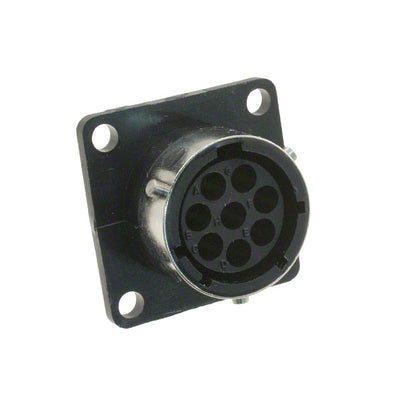 TR1208RFH1NB by ITT Cannon, LLC - CONNECTOR RECPT HSNG FMALE 8POS PNL MT