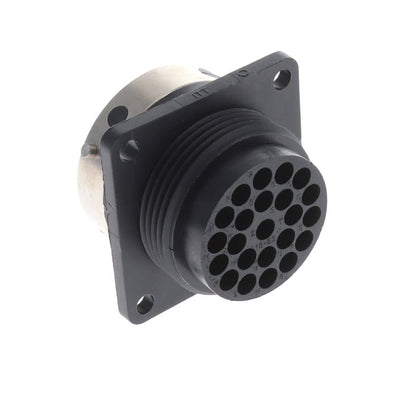 192990-1710 by ITT Cannon, LLC - CONNECTOR RECPT HSG FMALE 23POS PNL MT