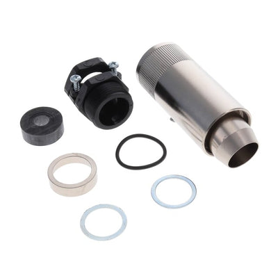 192993-0094 by ITT Cannon, LLC - CONNECTOR BACKSHELL W/CLMP SZ16 SILV