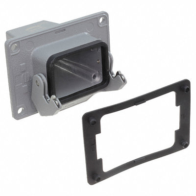 19300061122 by HARTING - 6B PANEL FEED THROUGH HOUSING, S
