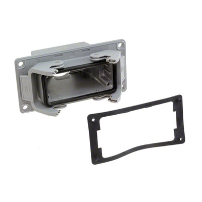 19300161122 by HARTING - 16B PANEL FEED THROUGH HOUSING,