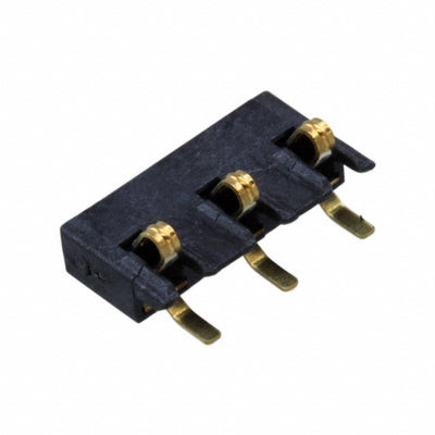 1982633-1 by TE Connectivity AMP Connectors - CONNECTOR SPRING BATTERY 3POS SMD