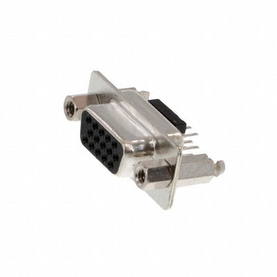 1932144-1 by TE Connectivity AMP Connectors - CONNECTOR D-SUB HD RCPT 15P VERT SLDR