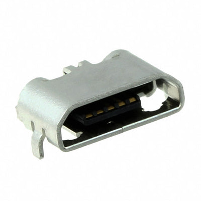 1932788-1 by TE Connectivity AMP Connectors - CONNECTOR RECPT USB2.0 MICRO B SMD R/A