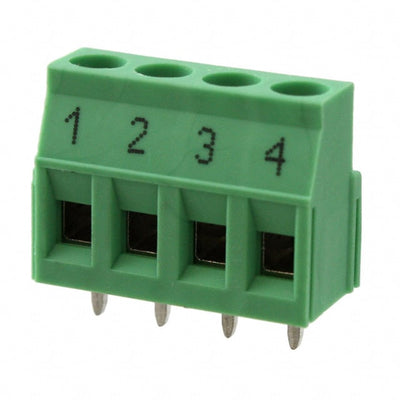 1933341 by Phoenix Contact - TERM BLK 4POS SIDE ENTRY 5MM PCB