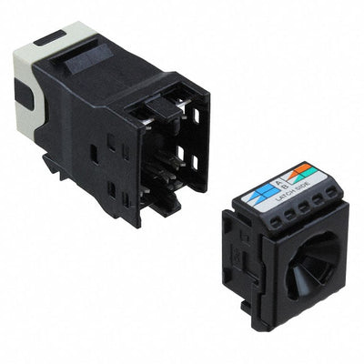 1933476-1 by TE Connectivity AMP Connectors - INSERT RJ45 JACK TO IDC CONN