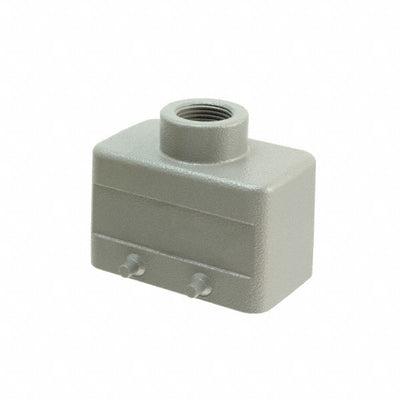 19340030420 by HARTING - CONNECTOR HOOD TOP ENTRY SZ10B M20
