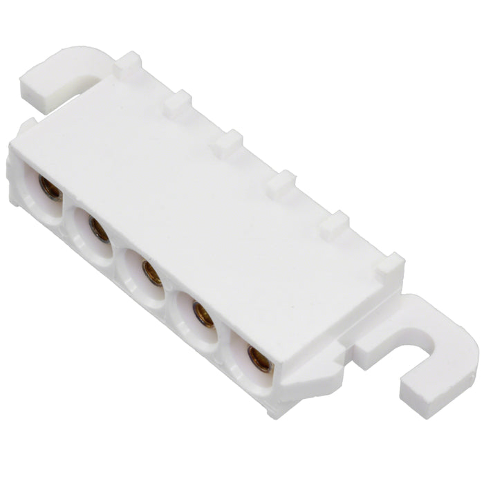 193839-4 by TE Connectivity AMP Connectors - CONNECTOR RECPT 5P 0.25 SILVER PCB R/A