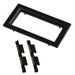 6101010 by PRD Plastics - LCD DISPLAY BEZEL BLACK 3PC