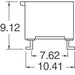 193-4MSRP by CTS Electrocomponents - SWITCH PIANO DIP SPST 50MA 24V