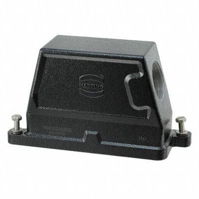 19400240503 by HARTING - CONNECTOR HOOD SIDE ENTRY SZ24B M40
