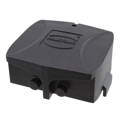 19410065405 by HARTING - CONNECTOR HAN ECO 6B COVER BLACK