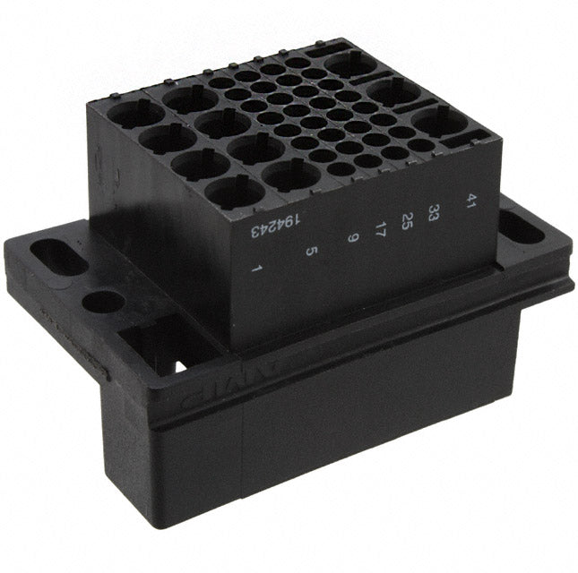 194243-1 by TE Connectivity AMP Connectors - CONNECTOR HSG DRAWER 43POS PNL MNT