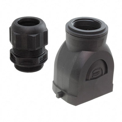 19431060445 by HARTING - HAN-ECO 6B HOOD TOP ENTRY, SINGL