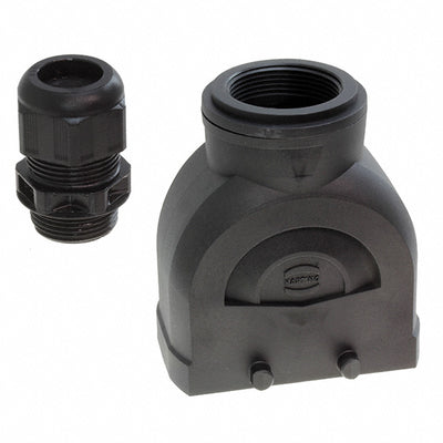 19431100426 by HARTING - HAN-ECO 10B HOOD DOUBLE LEVER, T