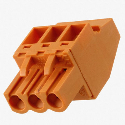 1948010000 by WeidmÃ¼ller - TERM BLOCK PLUG 3POS 5.08MM