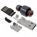 1954637-1 by TE Connectivity AMP Connectors - CONNECTOR PLUG USB2.0 TYPEA 4POS SLD
