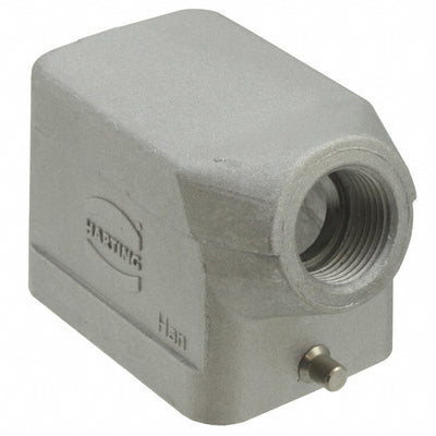 19628061540 by HARTING - CONNECTOR HOOD SIDE ENTRY SZ6B M20