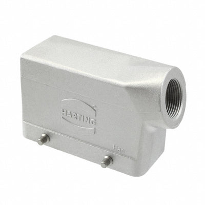 19628161521 by HARTING - CONNECTOR HOOD SIDE ENTRY SZ16B M25