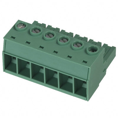 1967414 by Phoenix Contact - TERM BLOCK PLUG 6POS STR 10.16MM
