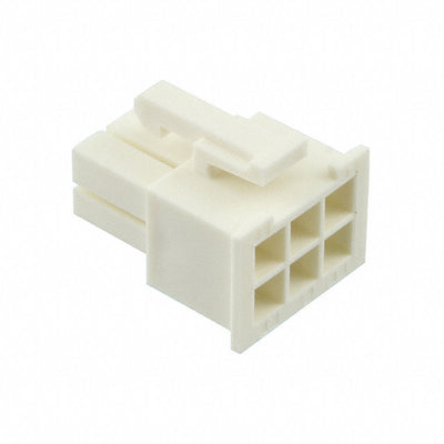 1969603-6 by TE Connectivity AMP Connectors - CONNECTOR RECPT HSG 6POS 4.20MM