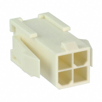 1969605-4 by TE Connectivity AMP Connectors - CONNECTOR PLUG HSG 4POS 4.20MM