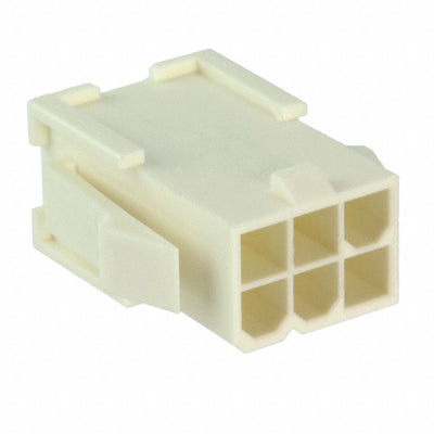 1969605-6 by TE Connectivity AMP Connectors - CONNECTOR PLUG HSG 6POS 4.20MM
