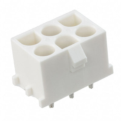 1969814-1 by TE Connectivity AMP Connectors - CONNECTOR HEADER VERT 6POS 6.35MM
