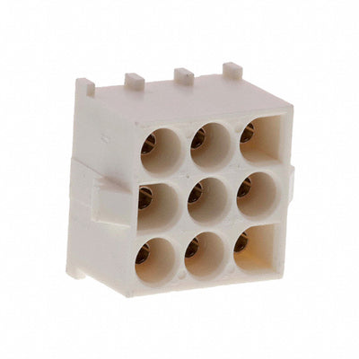 1969817-1 by TE Connectivity AMP Connectors - CONNECTOR HEADER VERT 9POS 6.35MM