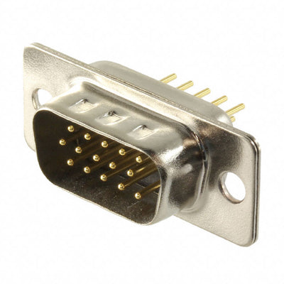 197-015-113L001 by NorComp Inc. - CONNECTOR D-SUB HD PLUG 15POS PNL MNT