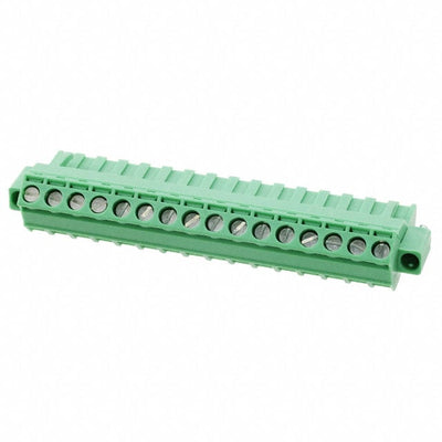 1971015 by Phoenix Contact - TERM BLOCK PLUG 16POS 45DEG 5MM
