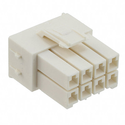1971598-1 by TE Connectivity AMP Connectors - CONNECTOR RECPT HSG 8POS 3.96MM