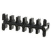 1971778-6 by TE Connectivity AMP Connectors - 2 X 6 LOCKING PLATE BLACK