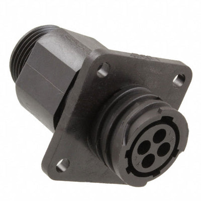 1977879-1 by TE Connectivity AMP Connectors - CONNECTOR RECPT HSNG FMALE 4POS PNL MT