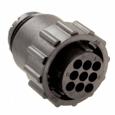 1977884-1 by TE Connectivity AMP Connectors - CONNECTOR PLUG HSG FMALE 9POS INLINE