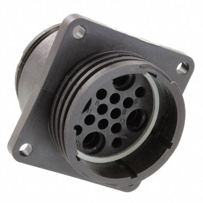 1977890-1 by TE Connectivity AMP Connectors - CONNECTOR RECPT HSG MALE 16POS PNL MT