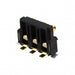 1981061-1 by TE Connectivity AMP Connectors - CONNECTOR SPRING BATTERY 3POS R/A SMD