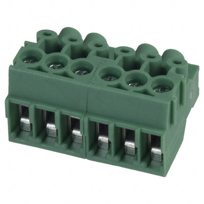 1984358 by Phoenix Contact - TERM BLOCK PLUG 6POS 90DEG 3.5MM