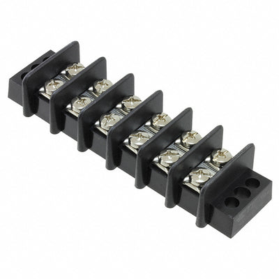 1986158-6 by TE Connectivity AMP Connectors - CONNECTOR BARRIER STRIP 6CIRC 0.563