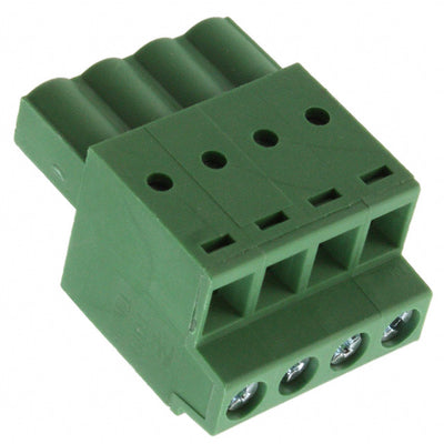 1986300-4 by TE Connectivity AMP Connectors - TERM BLOCK PLUG 4POS STR 5MM