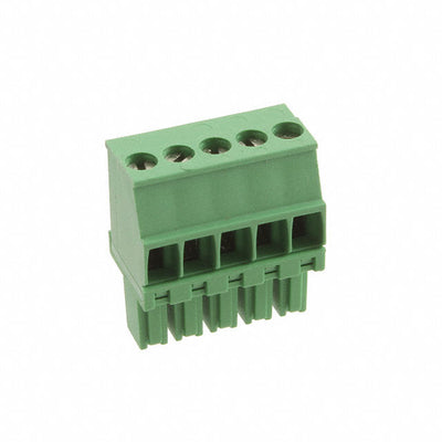 1986370-5 by TE Connectivity AMP Connectors - TERM BLOCK PLUG 5POS 90DEG 3.5MM