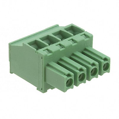 1986374-4 by TE Connectivity AMP Connectors - TERM BLOCK PLUG 4POS 3.81MM