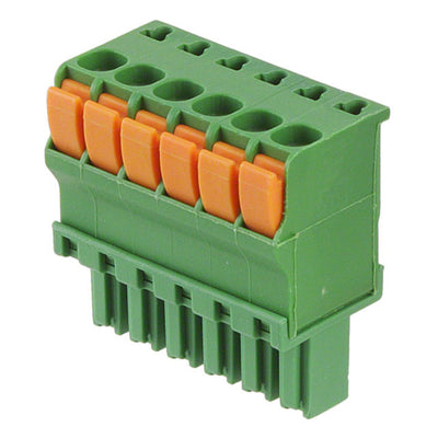 1986692-6 by TE Connectivity AMP Connectors - TERM BLOCK PLUG 6POS STR 3.5MM