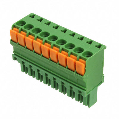 1986692-9 by TE Connectivity AMP Connectors - TERM BLOCK PLUG 9POS STR 3.5MM