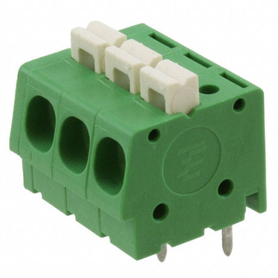 1986711-3 by TE Connectivity AMP Connectors - TERM BLK 3POS SIDE ENTRY 5MM PCB