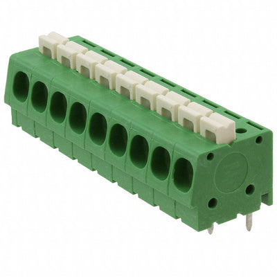 1986711-9 by TE Connectivity AMP Connectors - TERM BLK 9POS SIDE ENTRY 5MM PCB